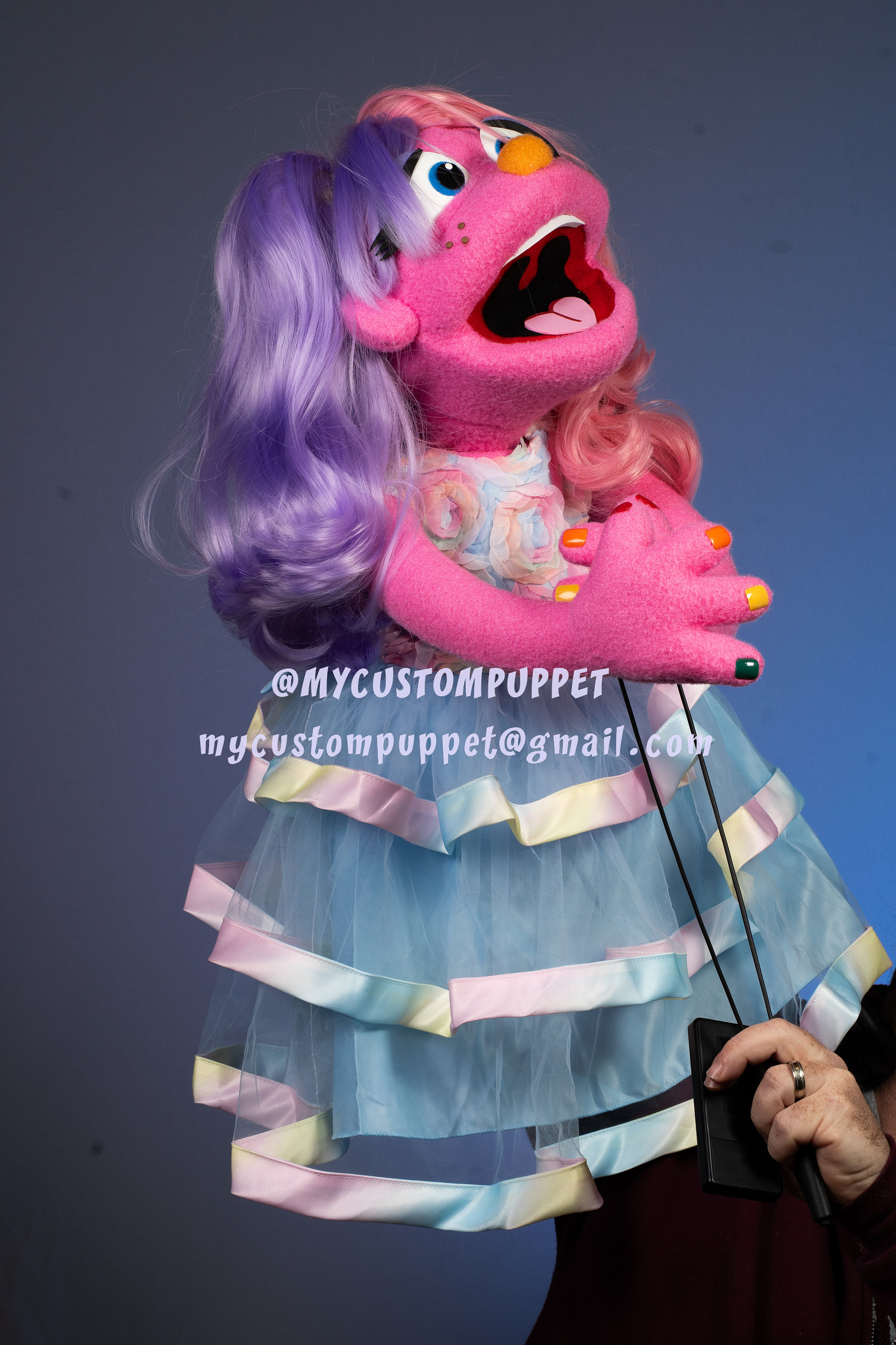 Puppet Looking Custom Made Cartoon Character Puppet Custom Made Puppets Muppet ...
