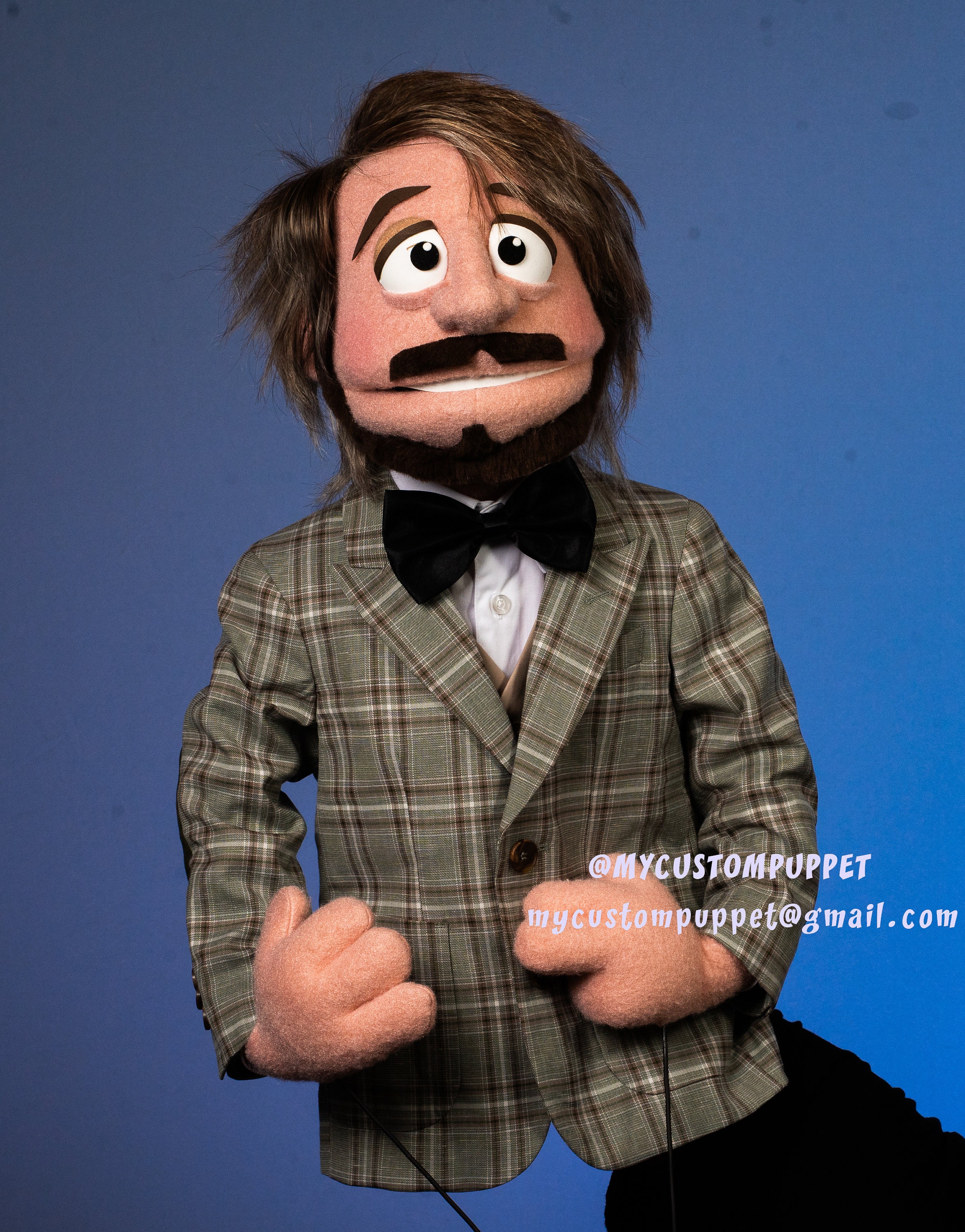 Custom Man Puppet Custom Made Puppets Muppet Professional Custom ...