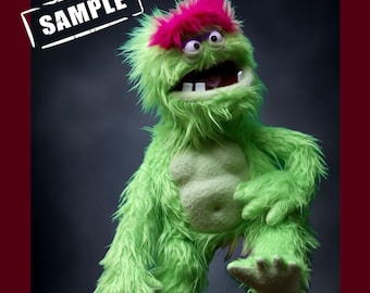 custom made puppet custom made puppets custom made muppet professional custom puppet pro puppet Custom Professional monster puppet