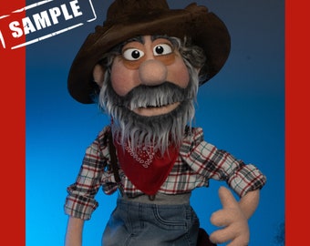 Custom Professionelle Stabpuppe, Handpuppe nach Ihren oder unserem Design! benutzerdefinierte Puppen, Pro Puppen, Porträt Puppen