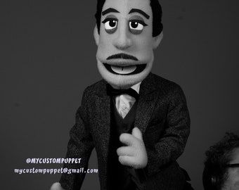 maßgeschneiderte Zeichentrickfigur marionette maßgefertigte Puppen puppet professional Muppet Custom Professionelle Lookalike puppet sieht aus wie puppet