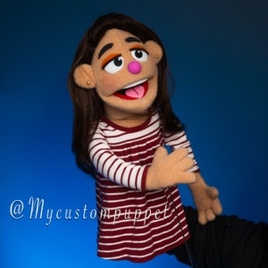 Custom Professional Rod Hand Puppet in Antron Fleece From Your Design ...