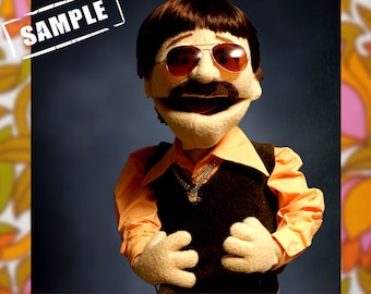 Custom Professional " muppet type puppet "  Custom made puppet custom made puppets custom made muppet