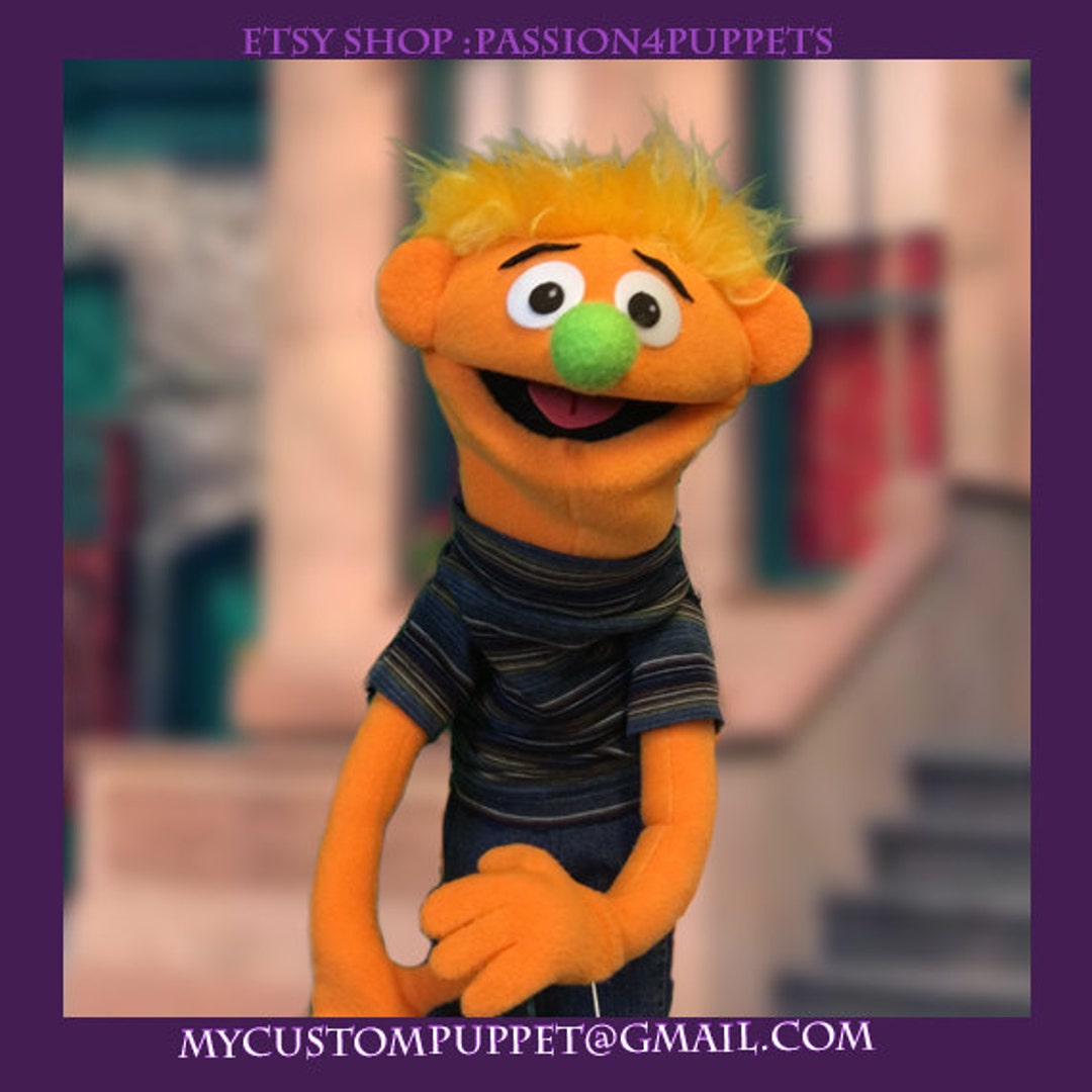 Custom Puppet Professional Puppet Pick a Color Professional Puppet Boy