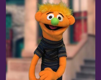 Custom Puppet Professional Puppet Pick a Color Professional Puppet Boy or Girl Rod Hand