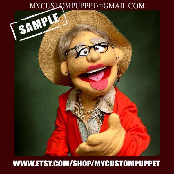 Custom made puppet, Custom puppets, muppet for sale, puppets, puppets, puppet patterns, how to make a puppet, lookalike puppet