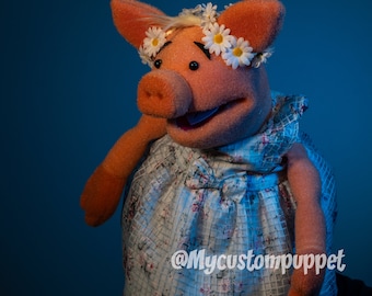 Nach Maß Look Tier Muppet Stil Puppe nach Maß Puppe halben Körper