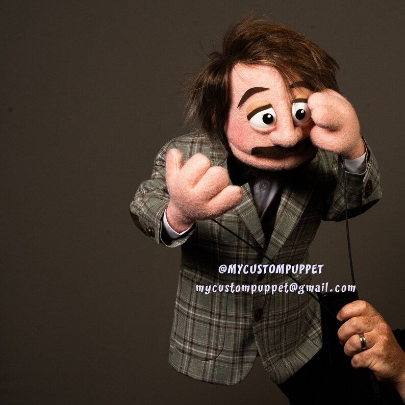 Custom Man Puppet Custom Made Puppets Muppet Professional Custom ...