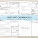 All About Me Book Printable Worksheet for Kids, About Me Booklet, This ...