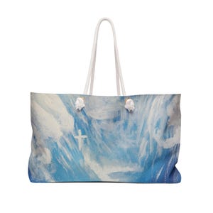 Cross Bag,Cross Women Weekender Bag,Cross Tote Bag,Jesus Bag,Jesus Weekender Bag,Christian Bag,Christian Tote Bag,Christian Weekender Bag
