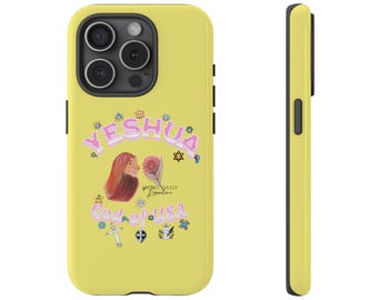 Patriot USA Yeshua Phone Case, Christian Tough Phone Cover