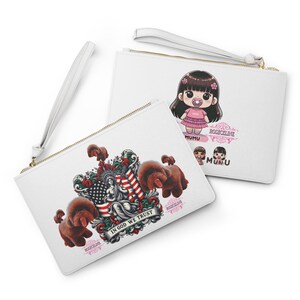 Cartera de mano con diseño de patriota, cartera de mano cristiana, cartera de mano con forma de cruz, cartera de mano con la bandera de Estados Unidos, cartera de mano con forma de perro, cartera de mano con la bandera de In God We Trust