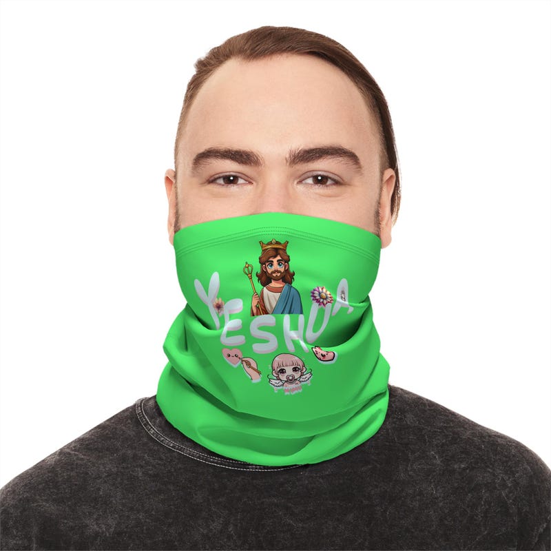 Jesus Face Mask - Etsy