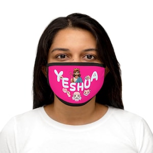 Copy of Yeshua Face Mask,Cross Face Mask,Christian Men/Women Face Mask,Reusable Face Mask,Jesus Face Mask,Church Face Mask,God Face Mask