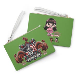 Cartera de mano con diseño de patriota, cartera de mano cristiana, cartera de mano con forma de cruz, cartera de mano con la bandera de Estados Unidos, cartera de mano con forma de perro, cartera de mano con la bandera de In God We Trust