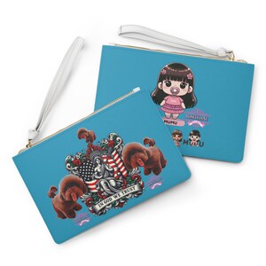 Cartera de mano con diseño de patriota, cartera de mano cristiana, cartera de mano con forma de cruz, cartera de mano con la bandera de Estados Unidos, cartera de mano con forma de perro, cartera de mano con la bandera de In God We Trust