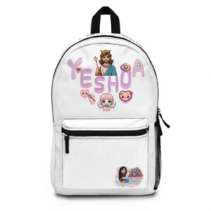 Jesus Backpack,Jesus Bag,Yeshua Backpack,Yeshua Bag,Christian Backpack,Christian Bag,Young Adult Backpack,Cute Toddler Kids School Backpack