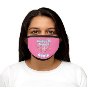 Yeshua Face Mask,Cross Face Mask,Christian Men/Women Face Mask,Reusable Face Mask,Jesus Face Mask,Church Face Mask,God Face Mask