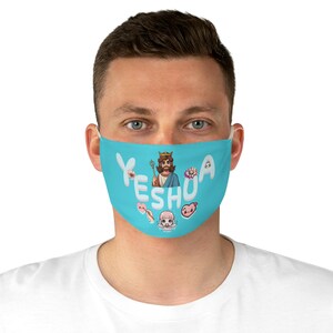 Yeshua Face Mask,Cross Face Mask,Jesus Face Mask,Cross Face Mask,Christian Women/Men Face Mask,Christian Face Mask,Reusable Mask,Church Mask