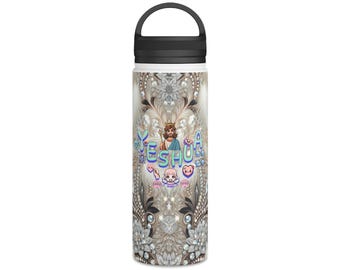 Yeshua ステンレススチール ウォーターボトル、Yeshua タンブラー、イエス ウォーターボトル、イエス タンブラー、クロス ウォーターボトル、クロス タンブラー、クリスチャン ウォーターボトル