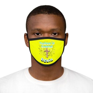 Yeshua Face Mask,Cross Face Mask,Christian Men/Women Face Mask,Reusable Face Mask,Jesus Face Mask,Church Face Mask,God Face Mask