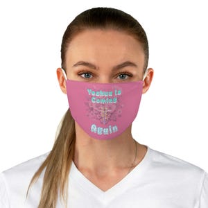 Yeshua Face Mask,Cross Face Mask,Jesus Face Mask,Cross Face Mask,Christian Women/Men Face Mask,Christian Face Mask,Reusable Mask,Church Mask