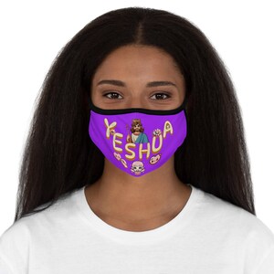 Yeshua Face Mask,Cross Face Mask,Christian Fitted Face Mask,Christian Mask,Jesus Face Mask,Yeshua Mask,Cute Men/Women Face Mask,Church Mask