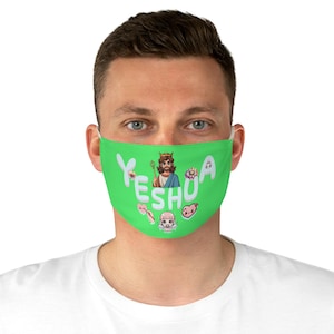 Yeshua Face Mask,Cross Face Mask,Jesus Face Mask,Cross Face Mask,Christian Women/Men Face Mask,Christian Face Mask,Reusable Mask,Church Mask