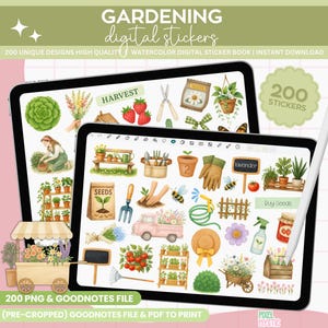 DISH// 2024 「GARDEN」 random sticker Gardening Stickers | Nutrition Incentives | Visualz