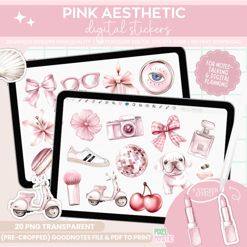 Pinterest Stickers - Etsy