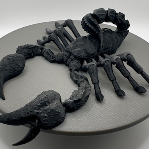 Beautiful Detailed Articulated Toy Scorpion - Realistic and Flexible