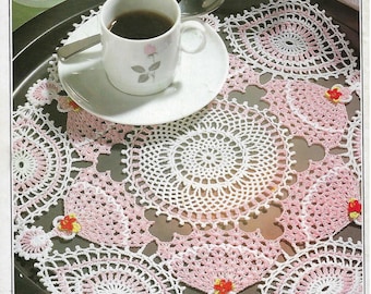 Vintage Belles of the Ball Crochet Doily Pattern: Charted Instructions (PDF Download)