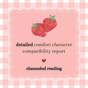 Informe detallado de compatibilidad de personajes de Comfort / Lectura canalizada de seis cartas