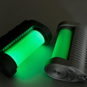 Fallout Plasma Cartridge Replica, LED Prop - 3D Printed