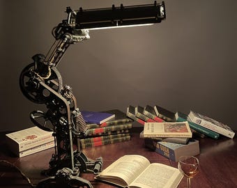 Steampunk Desk Lamp STL Files for 3D Printing (DIY)