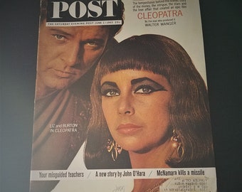 June 63 Saturday Evening Post Liz Taylor