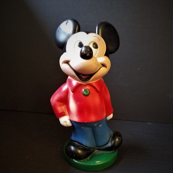 Vintage Mickey Mouse Bank Etsy