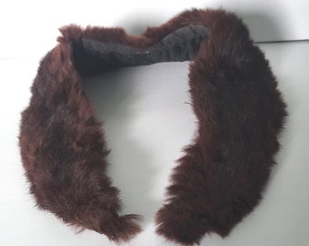 Collar de visón vintage