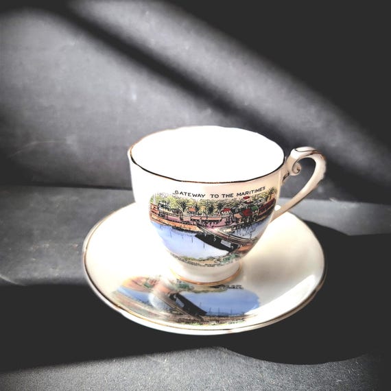Royal Grafton Souvenir New Brunswick Cup and Saucer