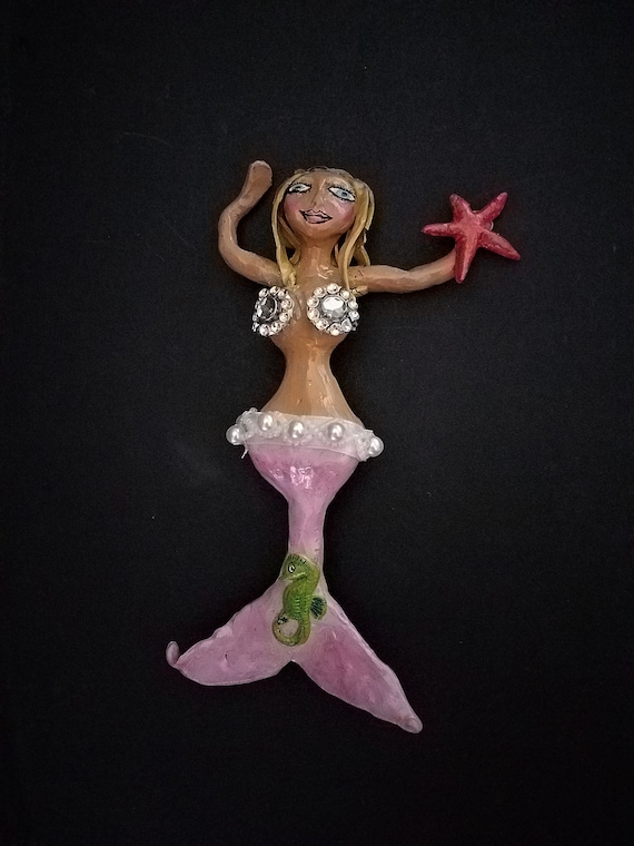 Pink and Pearl Mermaid