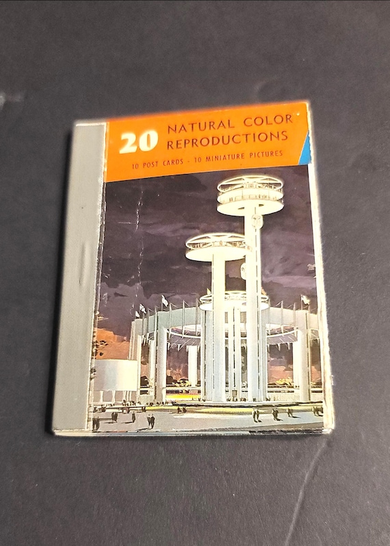 Miniature 1964 Worlds Fair Photo Book