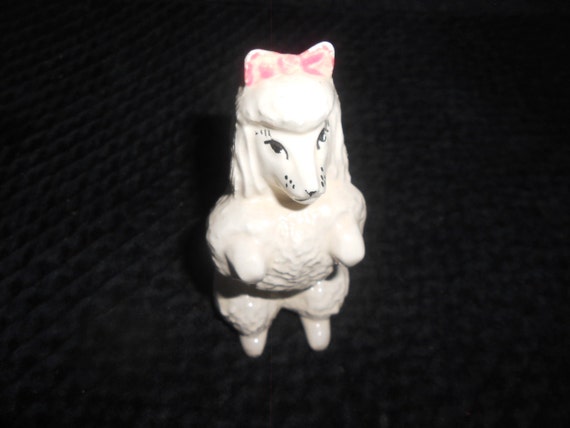 Poodle/ Salt Shaker/Vintage