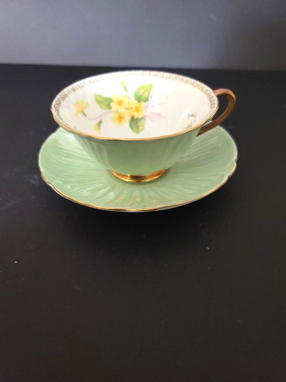 Shelley English Primrose Cup and Saucer
