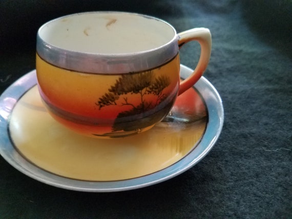 1930s Japanese Made Cup and Saucer