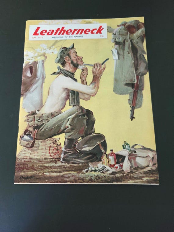 1952 Leatherneck Marine Corp Magazine