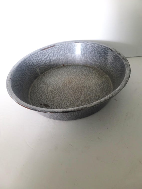 Antique Enamelware Basin