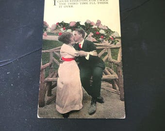 1910s Valentine Postcard Unused