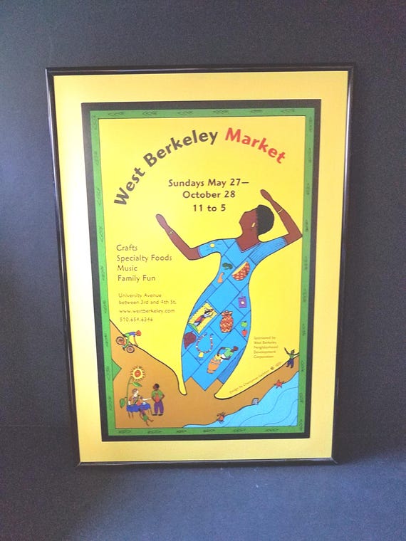 Berkeley West Market Poster
