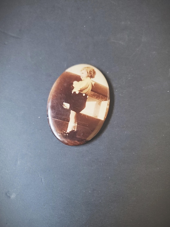 Antique Pocket Mirror
