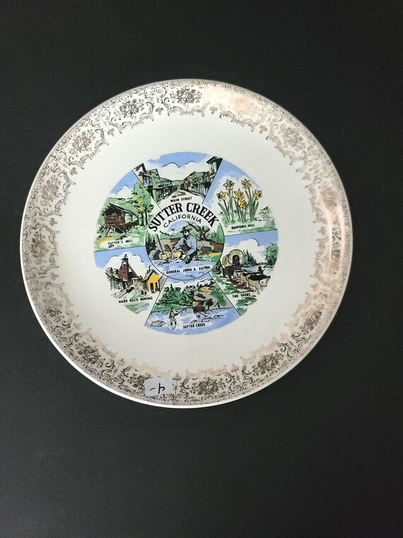 1970s Sutter Creek CA Plate